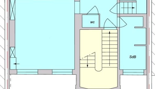 Logement étudiant Duplex &agrave; Lille (59800)