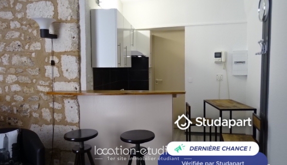 Logement étudiant Location Studio Meubl&eacute; Angoulême (16000)