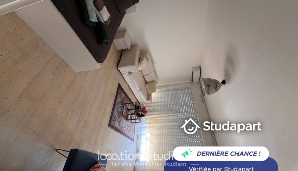 Logement étudiant Studio &agrave; Antibes (06160)