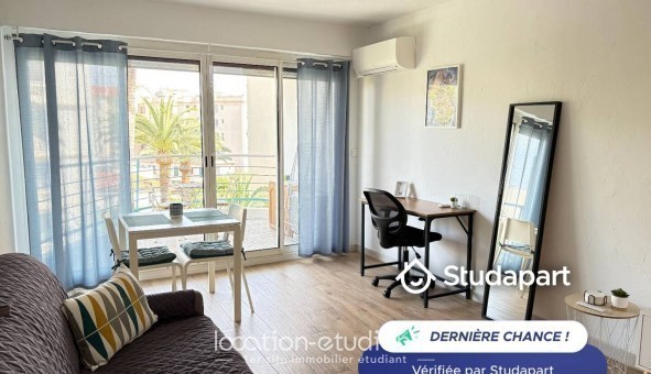 Logement étudiant Studio &agrave; Antibes (06160)