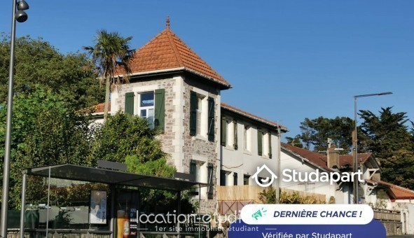 Logement étudiant Studio &agrave; Biarritz (64200)