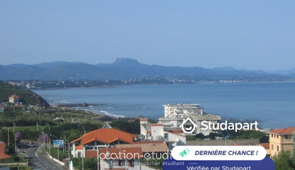 Logement étudiant Studio &agrave; Biarritz (64200)