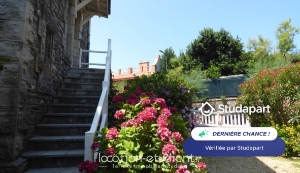 Logement étudiant Studio &agrave; Biarritz (64200)