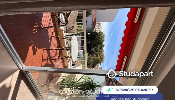 Logement étudiant Studio &agrave; Cannes (06400)