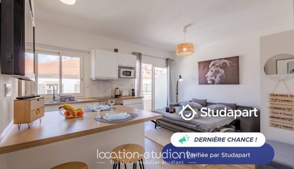 Logement étudiant Studio &agrave; Cannes (06400)