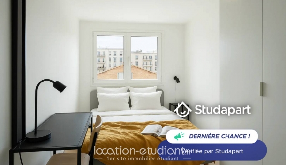 Logement étudiant Studio &agrave; Clichy (92110)