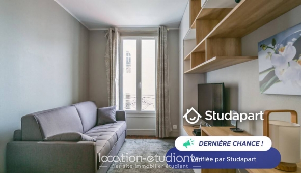 Logement étudiant Location Studio Meubl&eacute; Issy les Moulineaux (92130)
