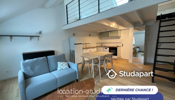 Logement étudiant Location Studio Meubl&eacute; Lille (59800)