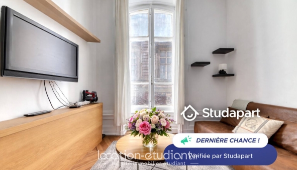 Logement étudiant Location Studio Meubl&eacute; Lyon 1er arrondissement (69001)