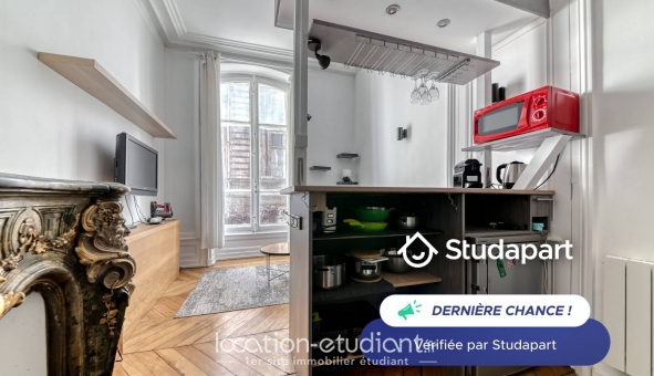 Logement étudiant Studio &agrave; Lyon 1er arrondissement (69001)