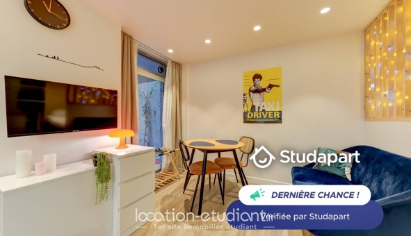 Logement étudiant Location Studio Meubl&eacute; Lyon 1er arrondissement (69001)