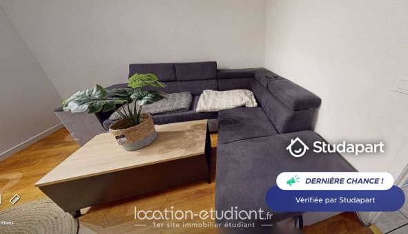 Logement étudiant Location Studio Meublé Lyon 8ème arrondissement (69008)