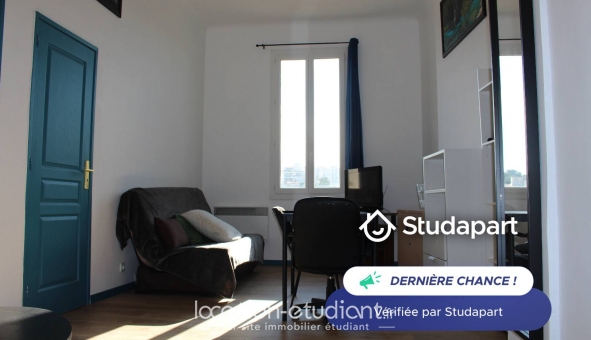 Logement étudiant Location Studio Meubl&eacute; Marseille 07ème arrondissement (13007)