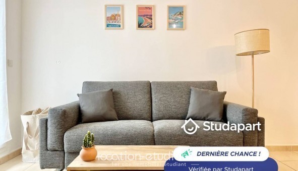 Logement étudiant Studio &agrave; Menton (06500)