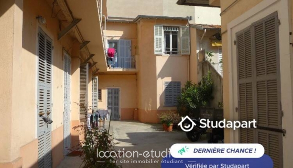 Logement étudiant Studio &agrave; Nice (06100)