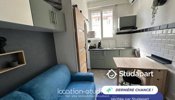 Logement étudiant Studio &agrave; Nice (06100)