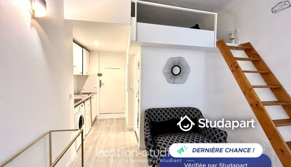 Logement étudiant Studio &agrave; Nice (06100)