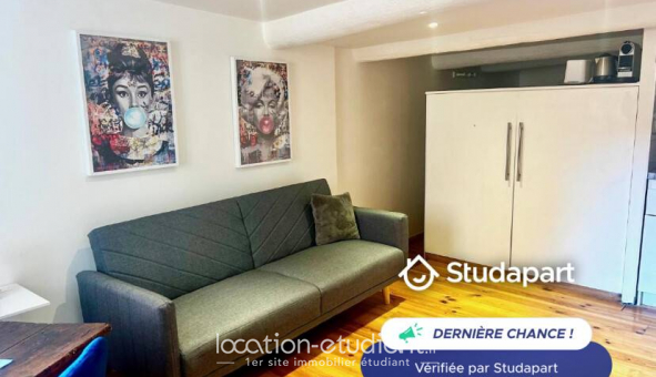 Logement étudiant Studio &agrave; Nice (06100)