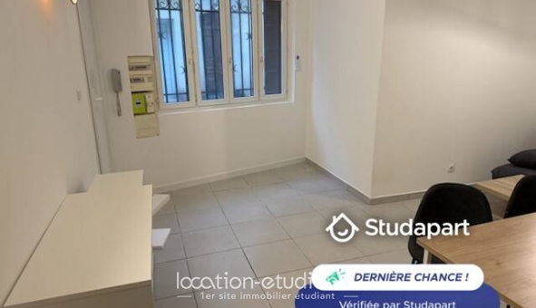 Logement étudiant Studio &agrave; Nice (06100)