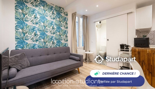 Logement étudiant Studio &agrave; Nice (06100)
