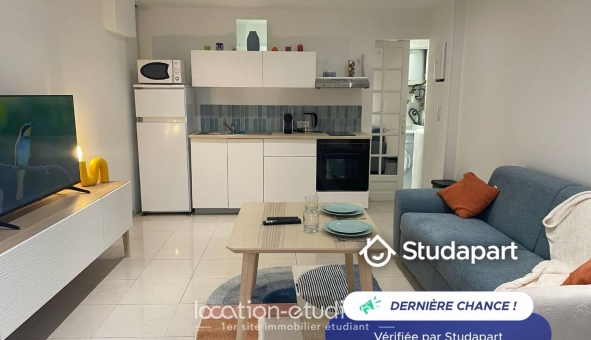 Logement étudiant Location Studio Meubl&eacute; Nice (06100)