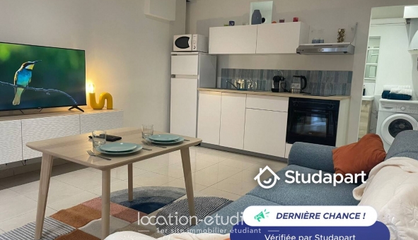 Logement étudiant Studio &agrave; Nice (06100)