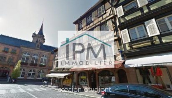 Logement étudiant Studio &agrave; Obernai (67210)