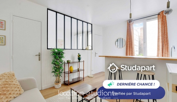 Logement étudiant Location Studio Meubl&eacute; Paris 10ème arrondissement (75010)