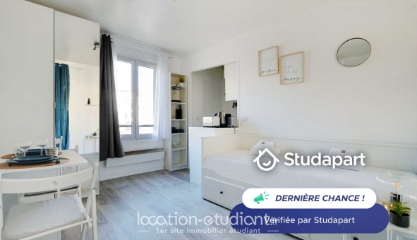 Logement étudiant Location Studio Meubl&eacute; Paris 11ème arrondissement (75011)