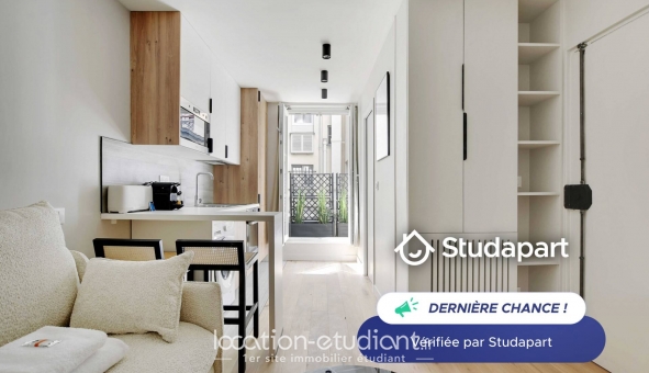 Logement étudiant Studio &agrave; Paris 11ème arrondissement (75011)