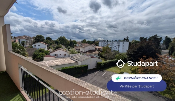 Logement étudiant Studio &agrave; Pau (64000)