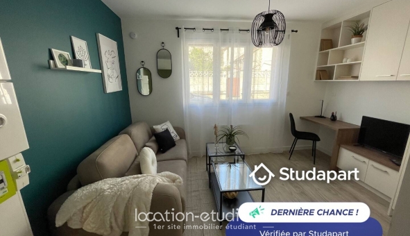 Logement étudiant Studio &agrave; Reims (51100)