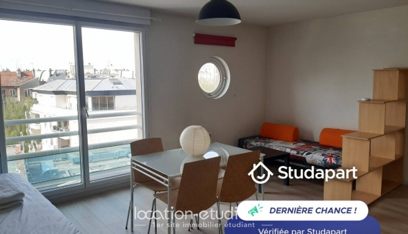 Logement étudiant Studio &agrave; Reims (51100)