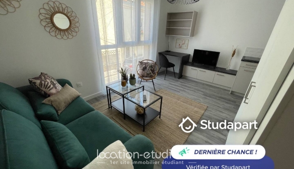 Logement étudiant Studio &agrave; Reims (51100)