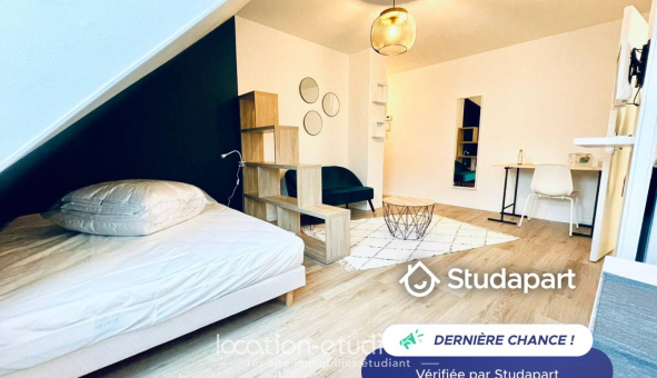 Logement étudiant Studio &agrave; Rennes (35000)