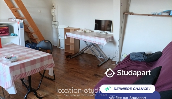 Logement étudiant Studio &agrave; Rennes (35000)