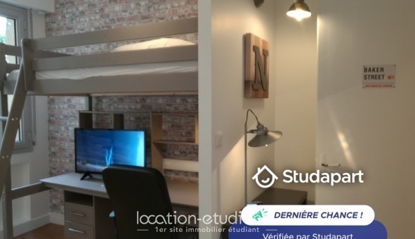 Logement étudiant Studio &agrave; Rouen (76100)