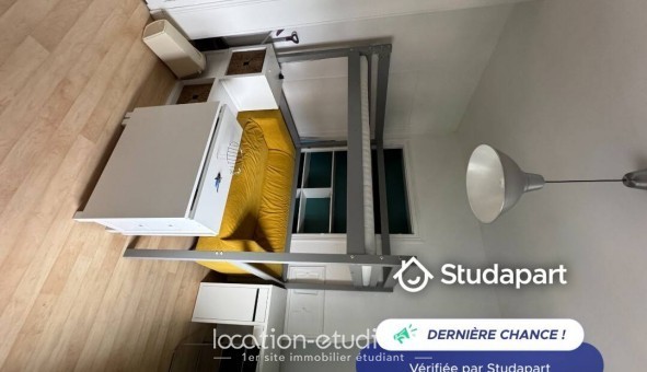 Logement étudiant Studio &agrave; Rouen (76100)