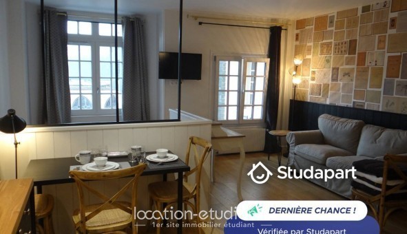 Logement étudiant Studio &agrave; Rouen (76100)