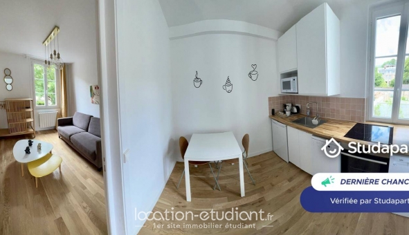 Logement étudiant Studio &agrave; Rouen (76100)