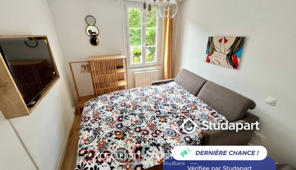 Logement étudiant Studio &agrave; Rouen (76100)
