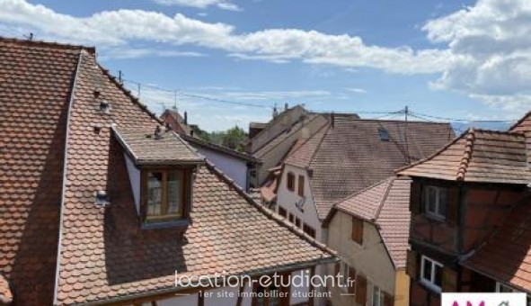 Logement étudiant Studio &agrave; Rouffach (68250)