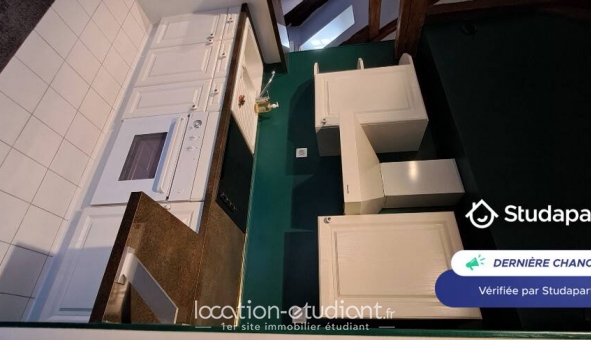 Logement étudiant Location Studio Meubl&eacute; Saint Quentin (02100)