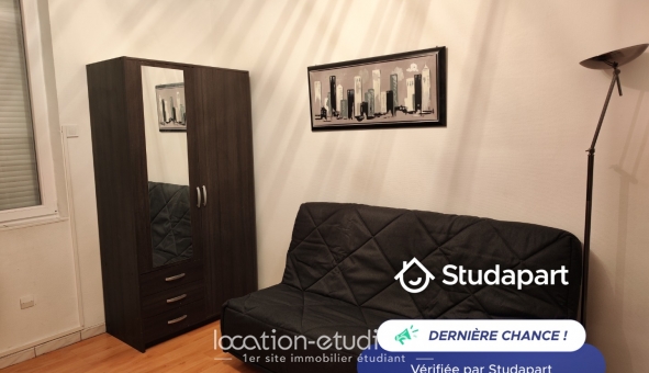 Logement étudiant Location Studio Meubl&eacute; Saint Quentin (02100)