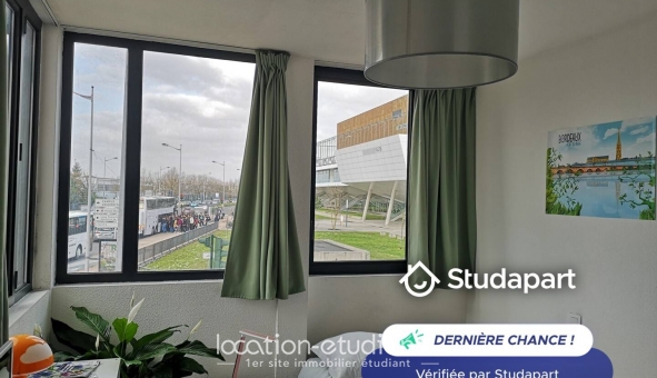 Logement étudiant Location Studio Meubl&eacute; Talence (33400)