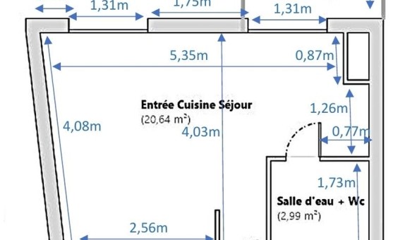Logement étudiant Studio &agrave; Toulon (83200)