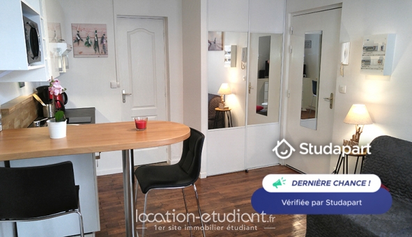 Logement étudiant Studio &agrave; Tours (37000)
