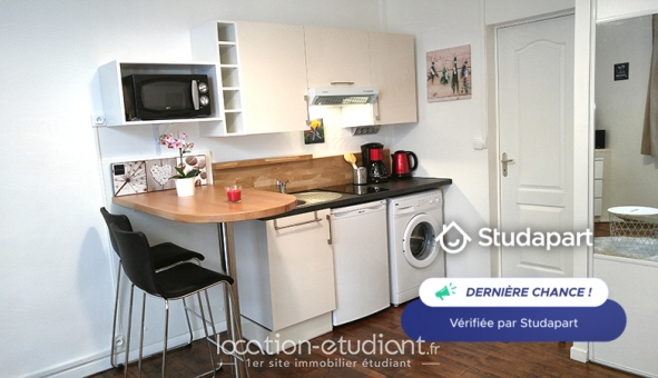 Logement étudiant Studio &agrave; Tours (37000)