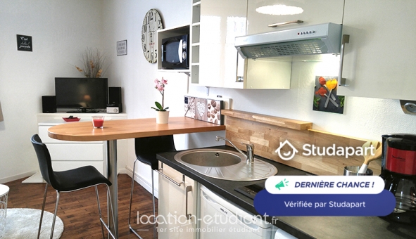 Logement étudiant Studio &agrave; Tours (37000)
