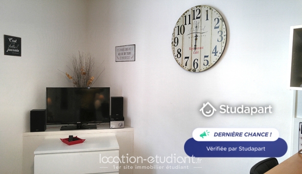 Logement étudiant Studio &agrave; Tours (37000)